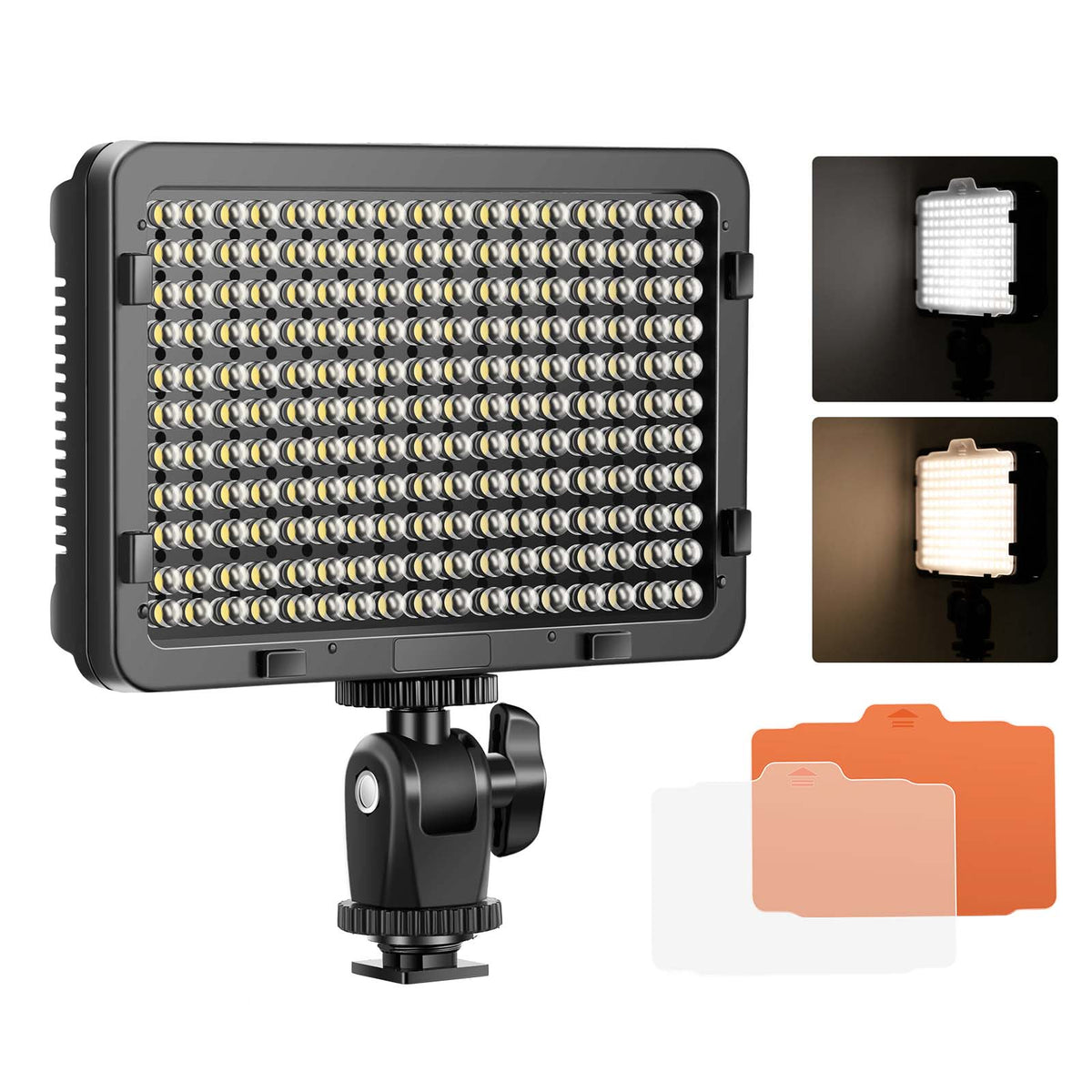 Neewer Photo Studio 176 LED Ultra Bright Dimmable on Camera Video Light