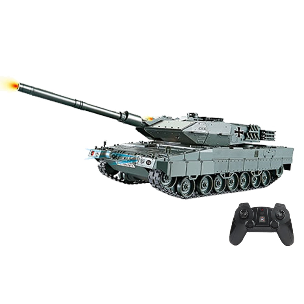 RC Battle Tank Military War Heavy Large Interactive Remote Control Toy Car with Shoot