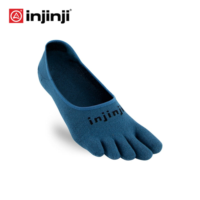 Injinji Five-Finger Sneakers Socks Low-cut Thin Running Sports COOLMAX Sweat-absorbent