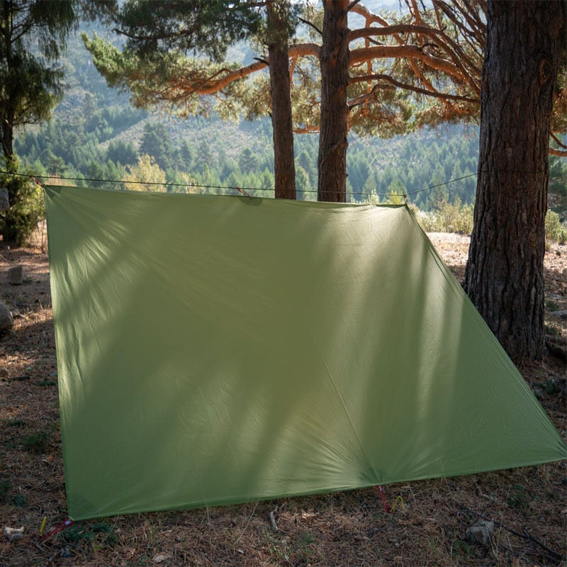 FLAME'S CREED Ultralight Tarp Lightweight MINI Sun Shelter Camping Mat Tent Footprint