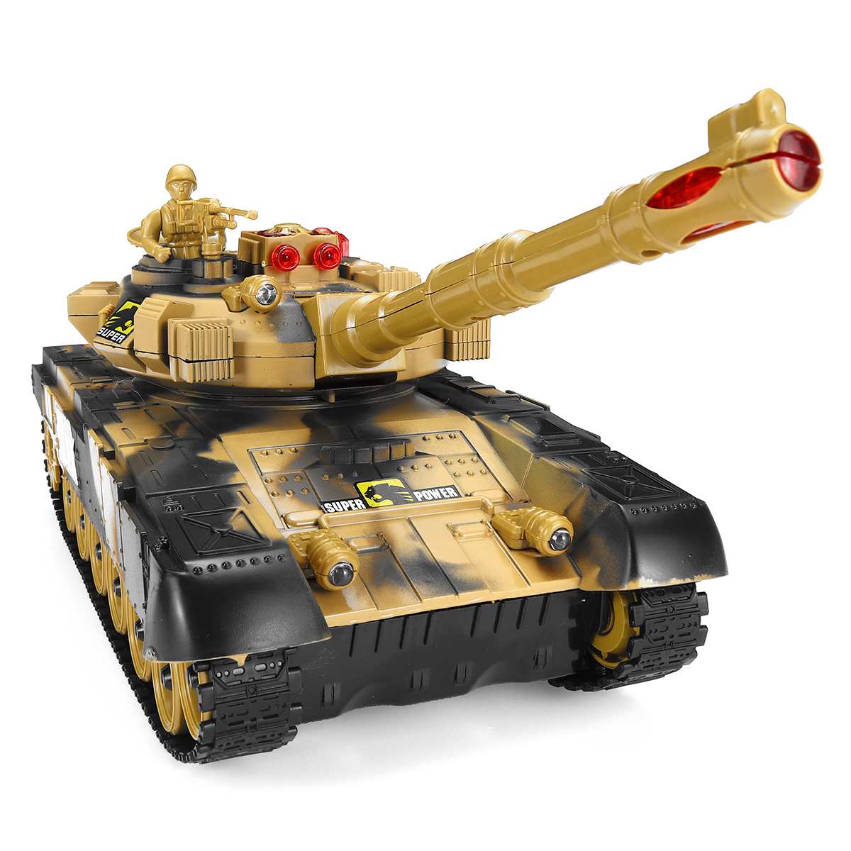 54/44/33CM Super RC Tank RC Trucks Charger Battle Launch Remote Control VehicleToys for Kids