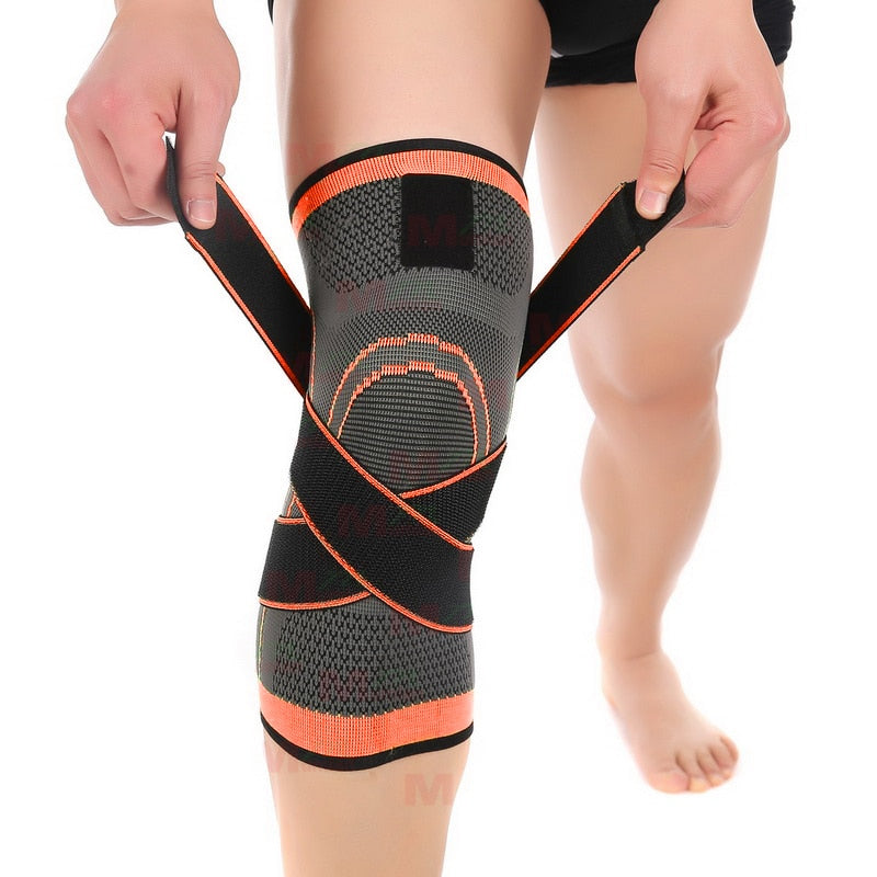 Drop Ship From USA Pressurized Fitness Running Cycling Bandage Knee Support Braces