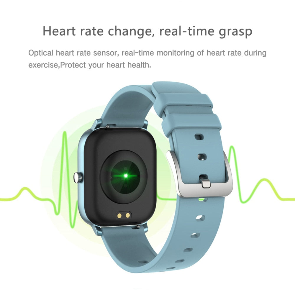 COLMI-P8 Smart Watch IPX7 Waterproof Heart Rate Monitor Multiple Sports Fitness Tracker