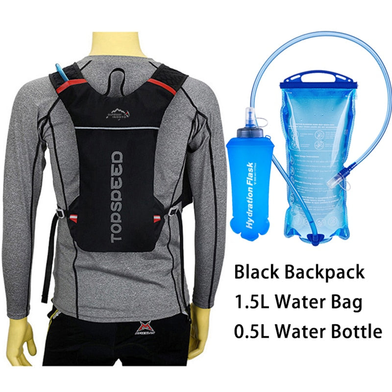 Ultra Lightweight Trail Running Backpack Outdoor Sport Cycling Hydration