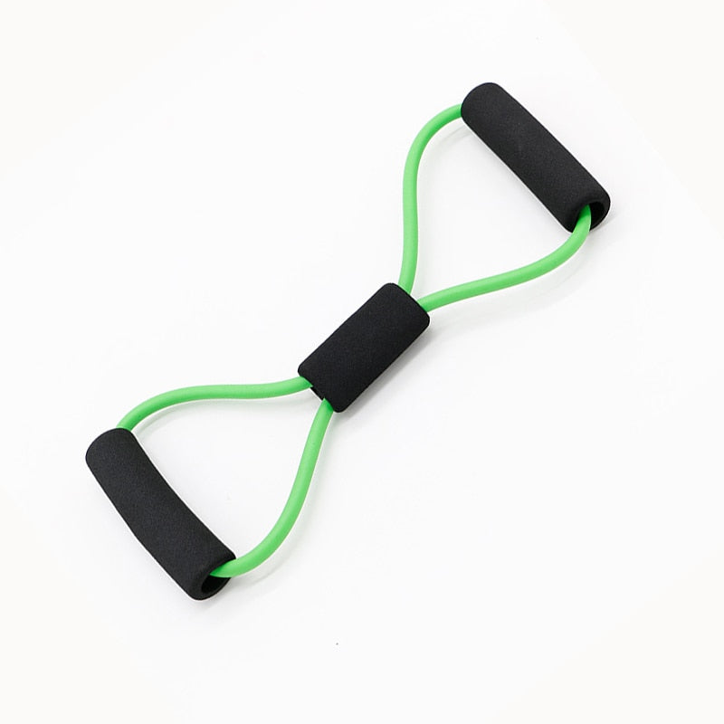 Fitness Rope Resistance Bands 8 Word Rubber Bands for Fitness Elastic Band Fitness