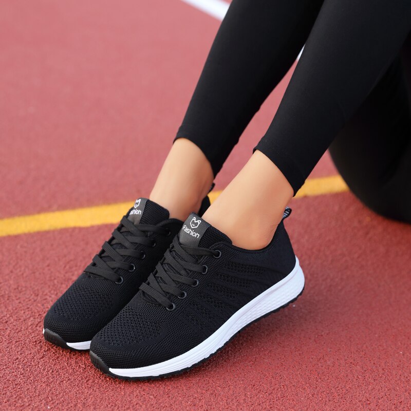 ALIUPS Feminino  Sport Shoes For Women Walking Sneakers Light Flat Tennis Woman Shoes Outdoor Gym