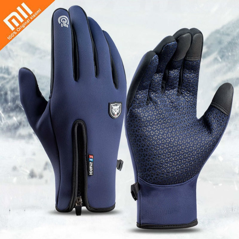 Youpin Winter Thermal Gloves Waterproof Windproof Outdoor Sports Warm Cycling Gloves