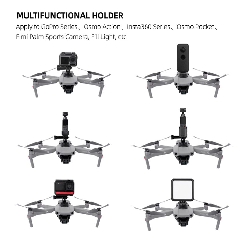 Camera Fill Light Holder Mount Drone Expansion Mounting Bracket Kit