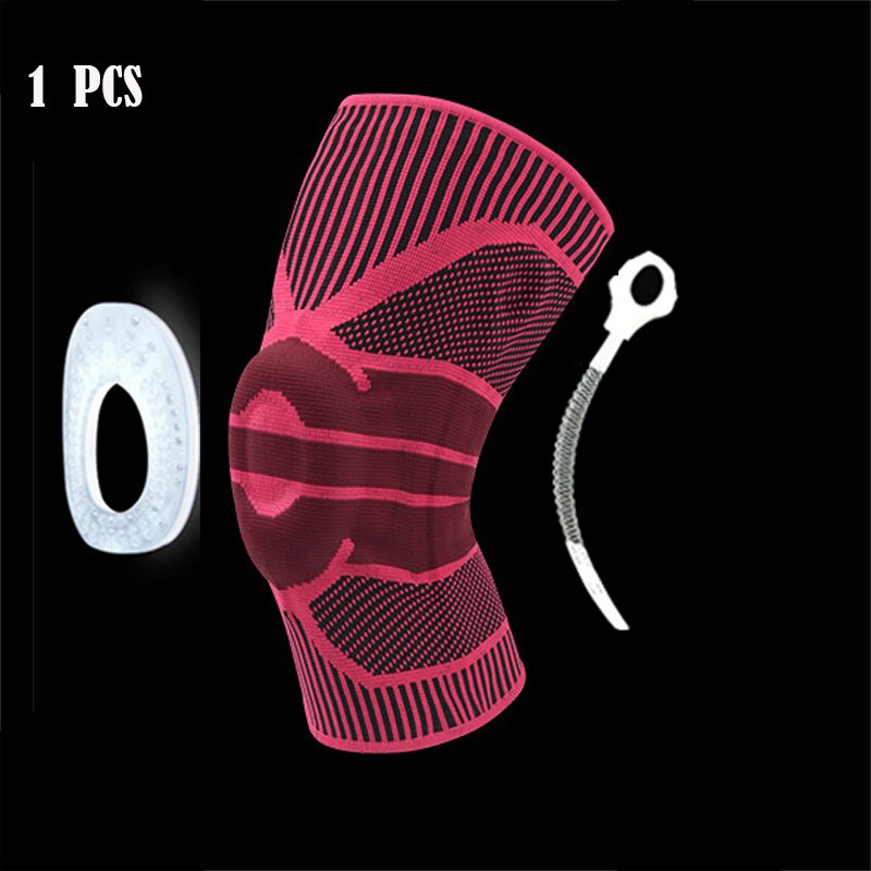 1pcs New Compression Knee Sleeve Best Knee Brace Knee Pads Support Running Crossfit