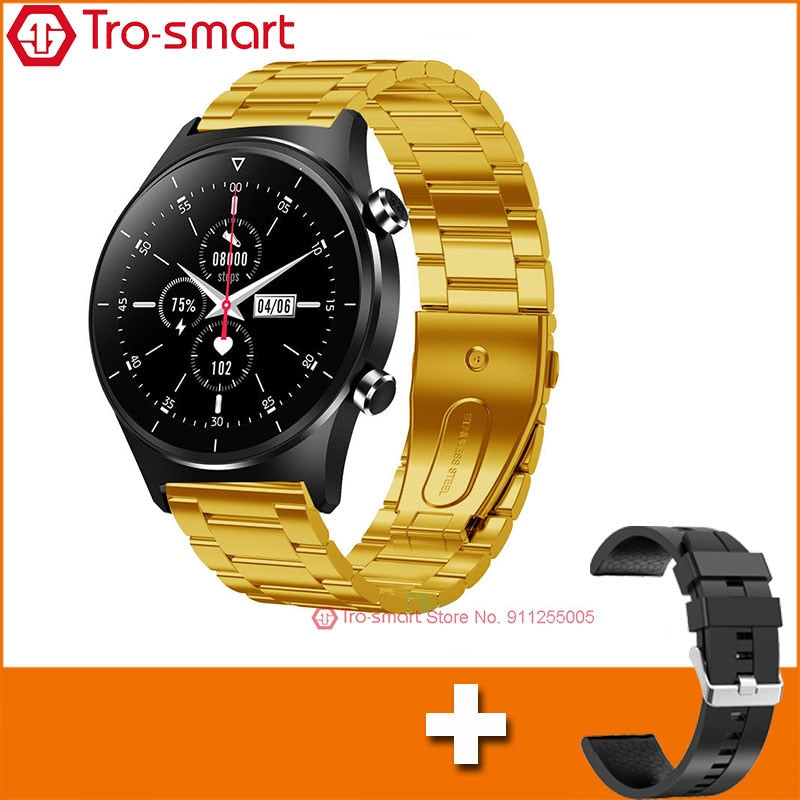 New 2021 Smart Watch Men Male Smartwatch Electronics Smart Clock For Android IOS