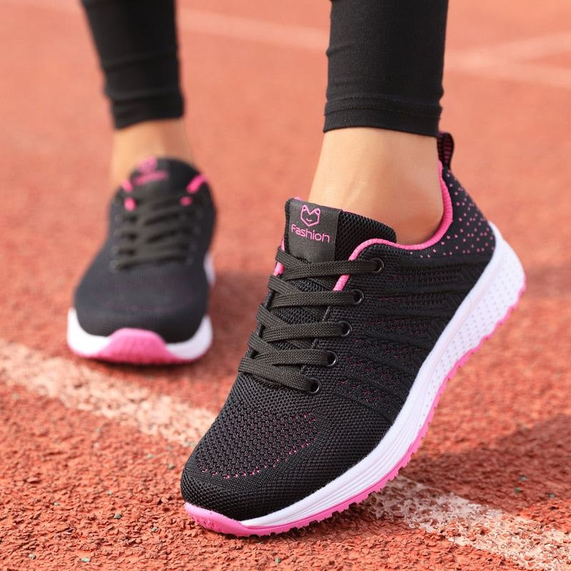 ALIUPS Feminino  Sport Shoes For Women Walking Sneakers Light Flat Tennis Woman Shoes Outdoor Gym