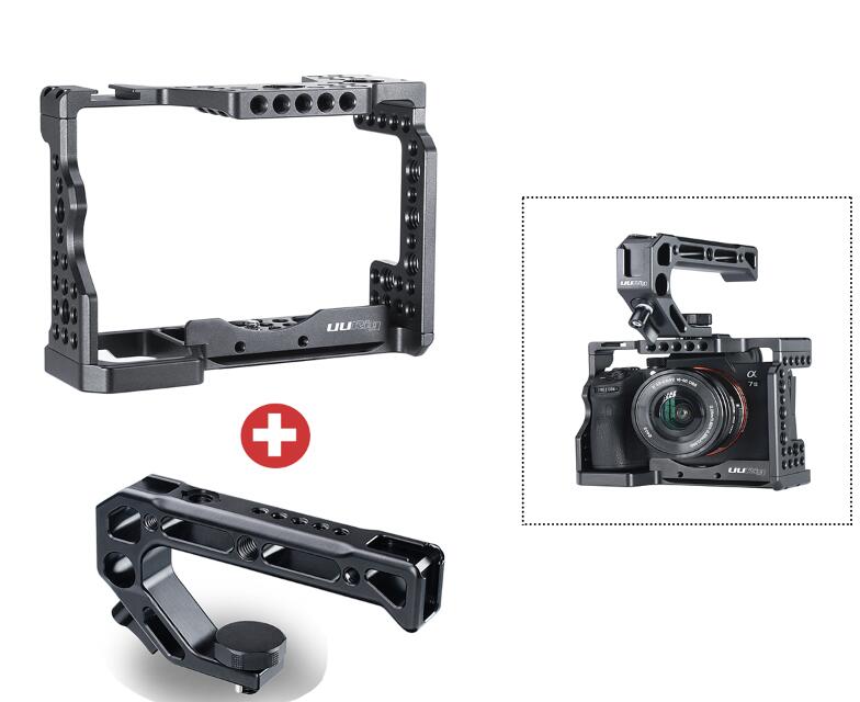 UURig C-A73 Camera Cage for Sony a7iii A7R3 A7M3 Standard Arca-Style Quick Release