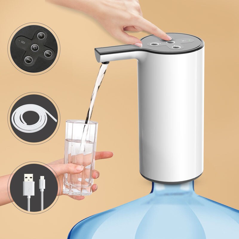 New Automatic Electric Water Dispenser Pump for Home Office Outdoor Smart Drinking