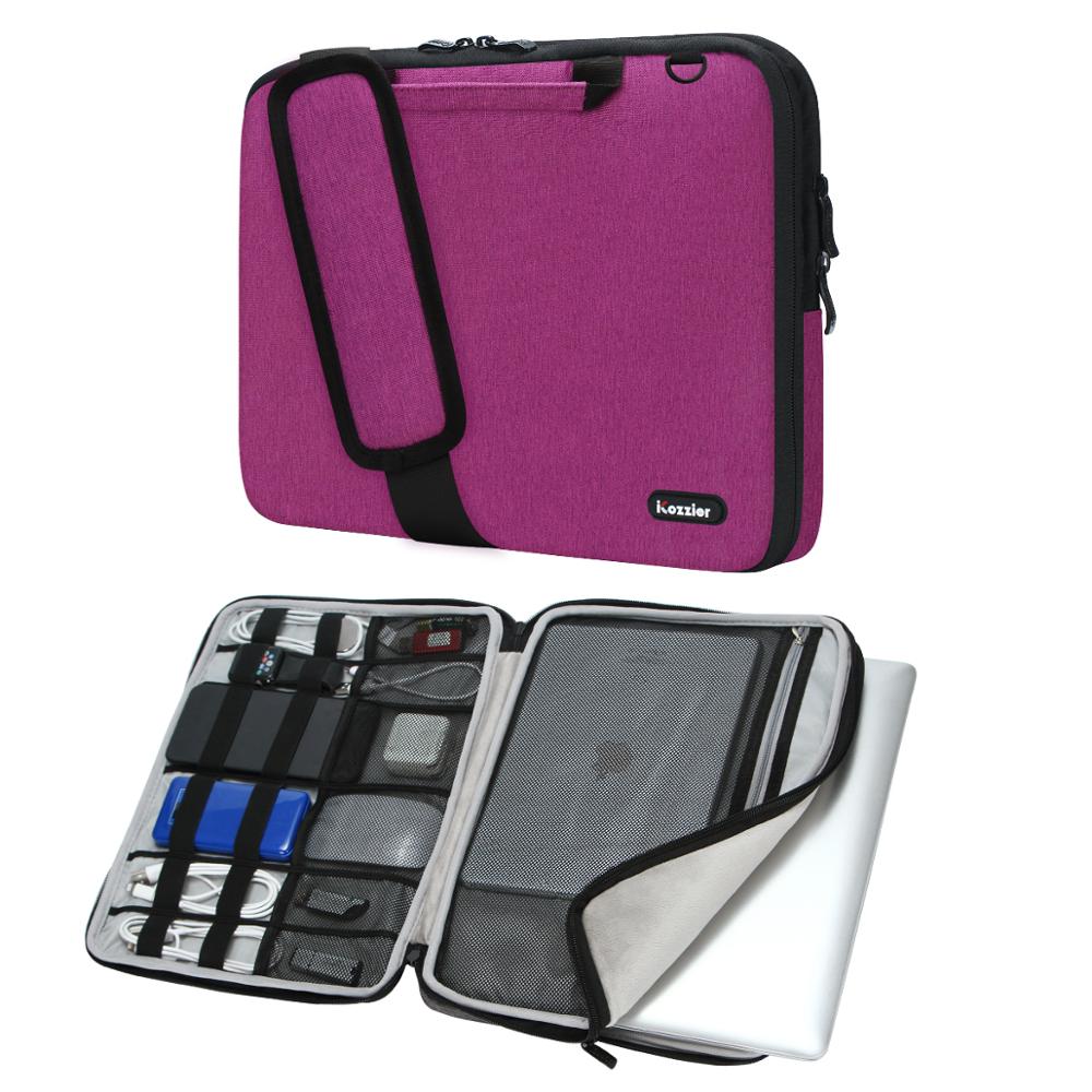 iCozzier 11.6/13/15.6 Inch Handle Electronic Accessories Laptop Sleeve Case Bag Protective