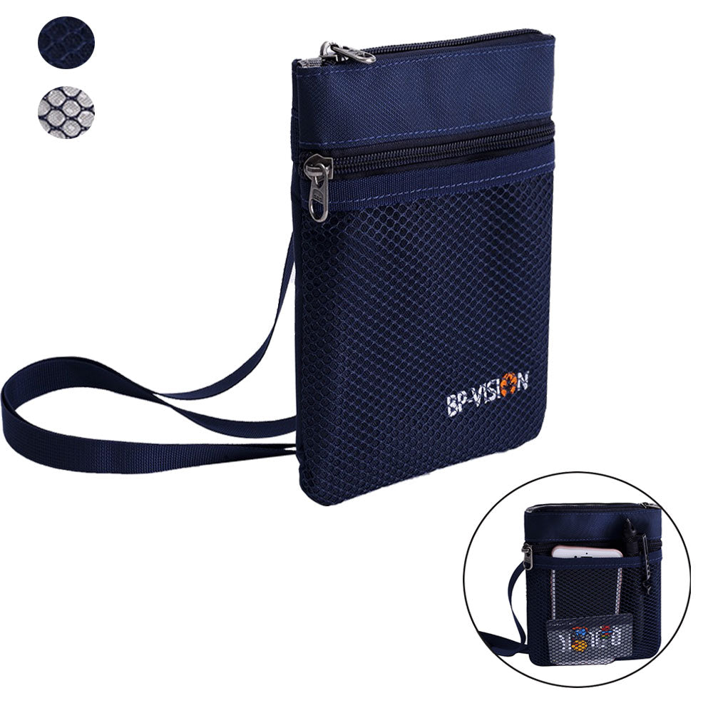 Outdoor Anti-Theft Card Phone Storage Bag Passport Key Holder Wallet Neck Lanyard