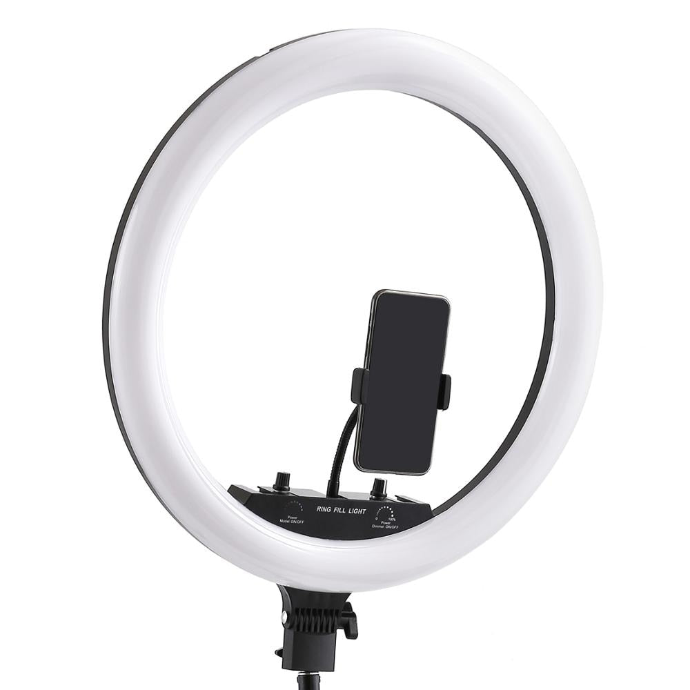 14 18inch Photo Studio lighting LED RGB Ring Light Photography Large Lamp With Tripod Stand