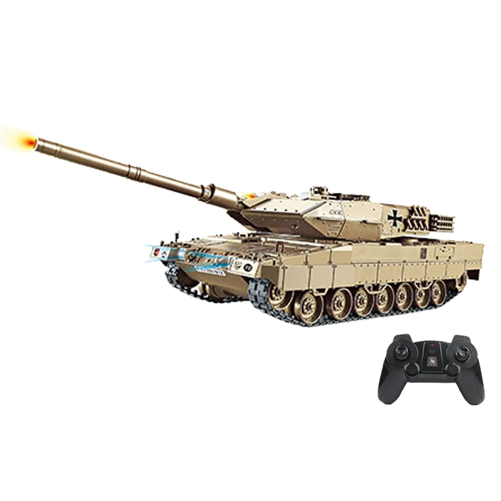 RC Battle Tank Military War Heavy Large Interactive Remote Control Toy Car with Shoot