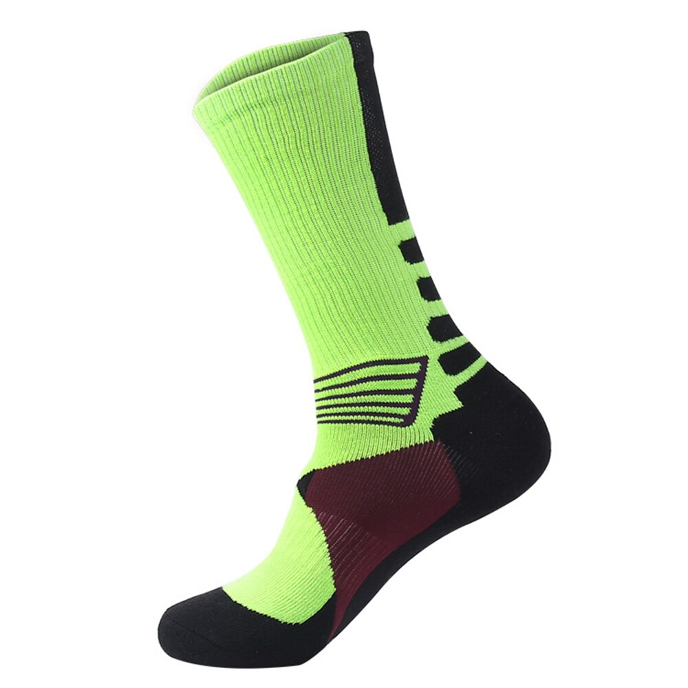 Professional Men Women Elite Cycling Socks Long Anti Slip Compression Socks Outdoor