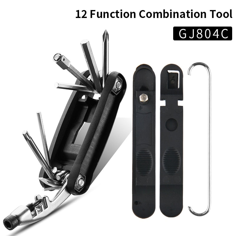 ROCKBROS 16 in 1 Multifunction Bicycle Repair Tools Kit Hex Spoke Cycling Screwdriver