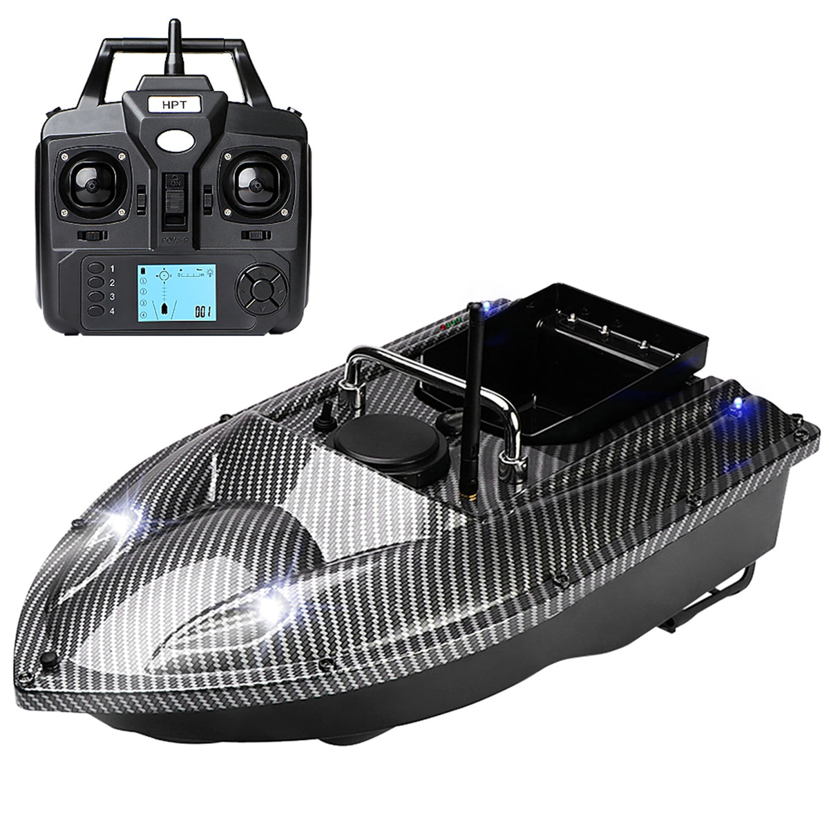 Smart Fishing Bait Boat RC D11 500M Wireless Remote Control Fishing Feeder Toy Fishing Boat Remote Range