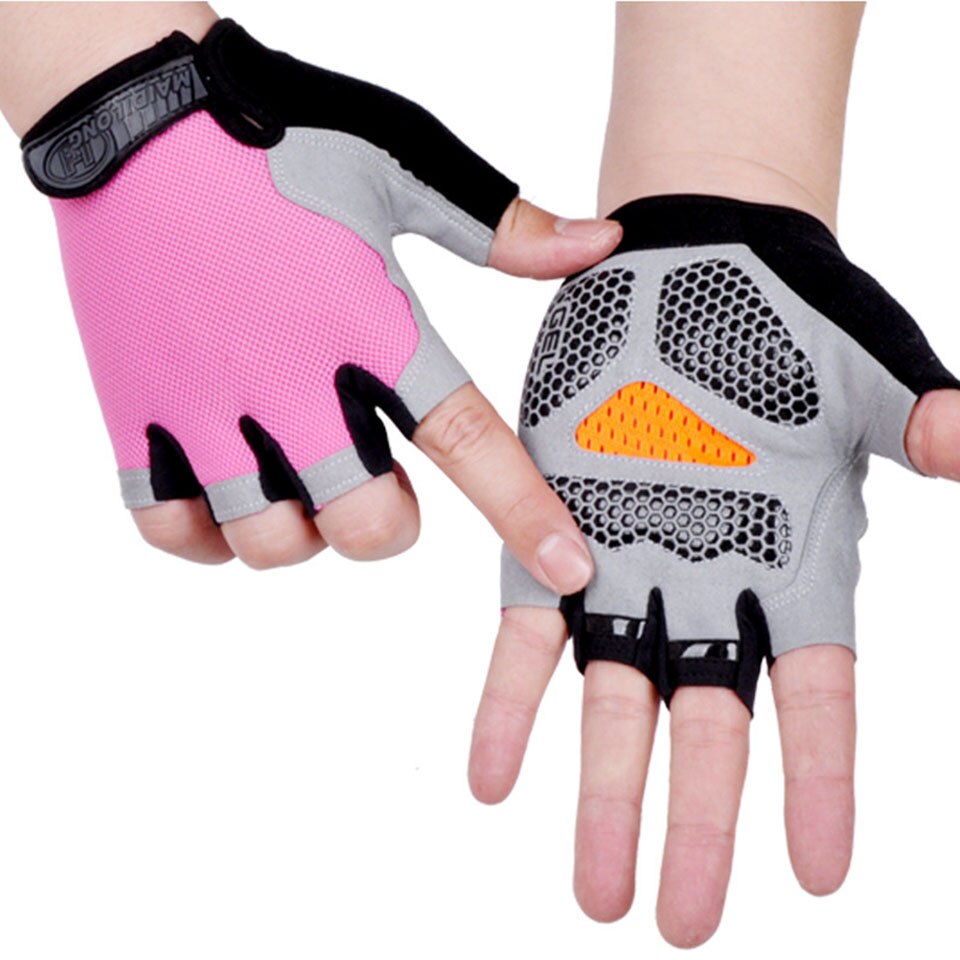 Sports Gym Gloves Men Fitness Training Exercise Anti Slip Weight Lifting Gloves Half Finger