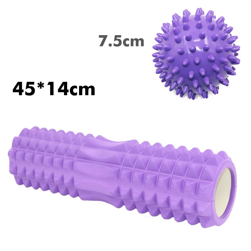 45cm*14cm Yoga column foam roller Pilates column balance bar stick relax muscle deep massage roller