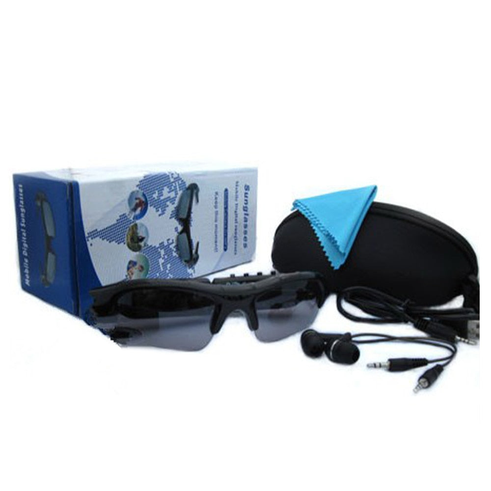 Mini Sun Camera Glasses Eyewear Digital Video Recorder Spy Glasses with Camera