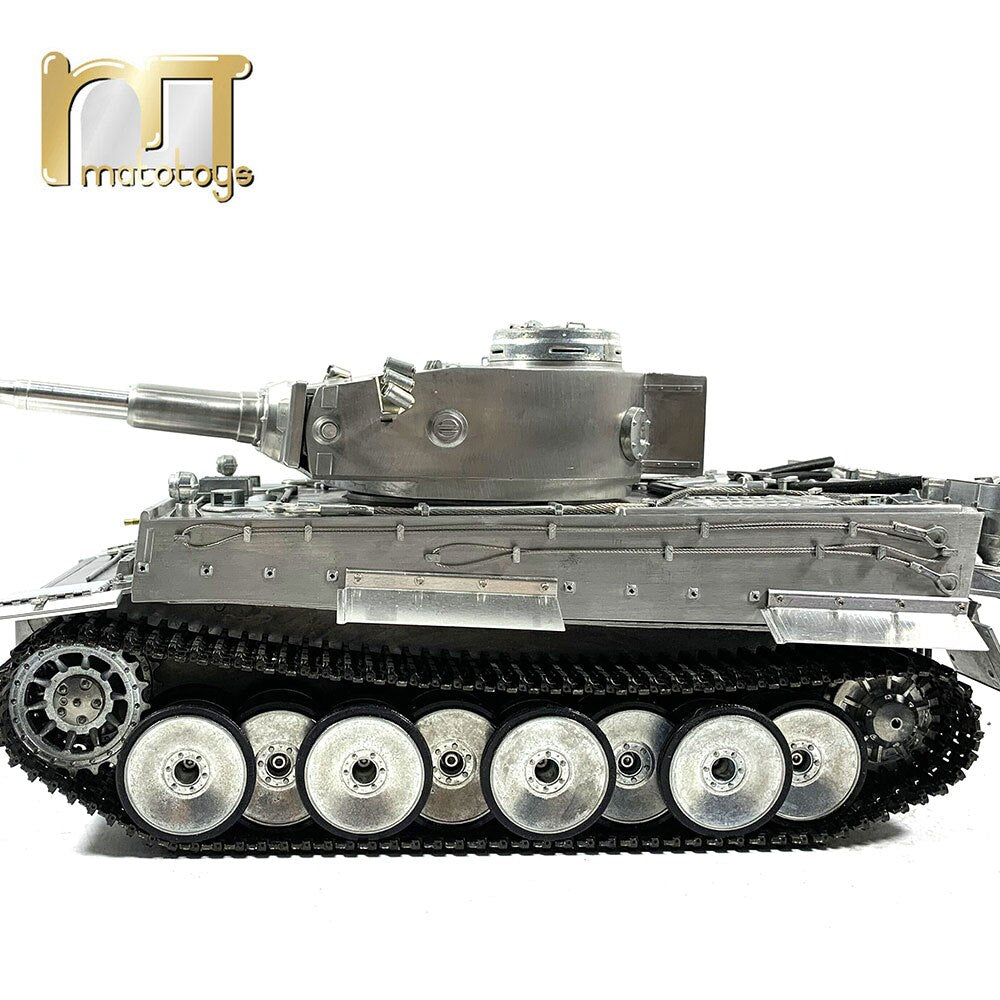 MATO 1220 100% Metal 2.4G RC Tank 1 16 German Tiger 1 Infrared Battle Recoil Barrel