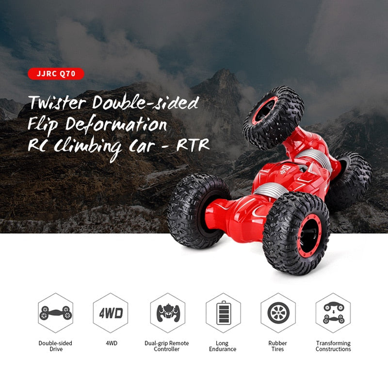 New Q70 Off Road Buggy Radio Control 2.4GHz 4WD Twist- Desert RC Toy High Speed Climbing