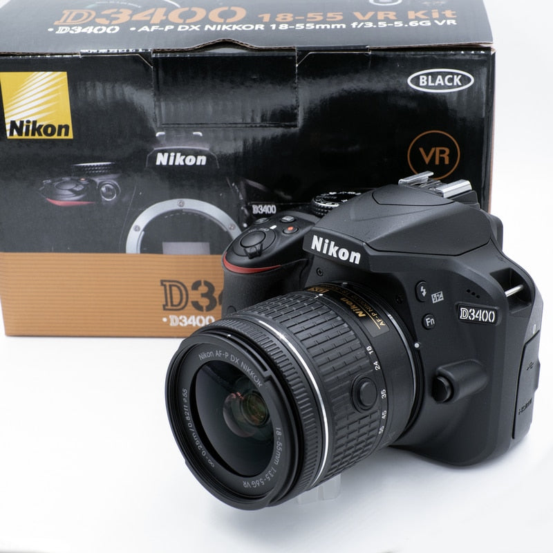 Nikon D3400 DSLR Camera with 18-55mm Lens