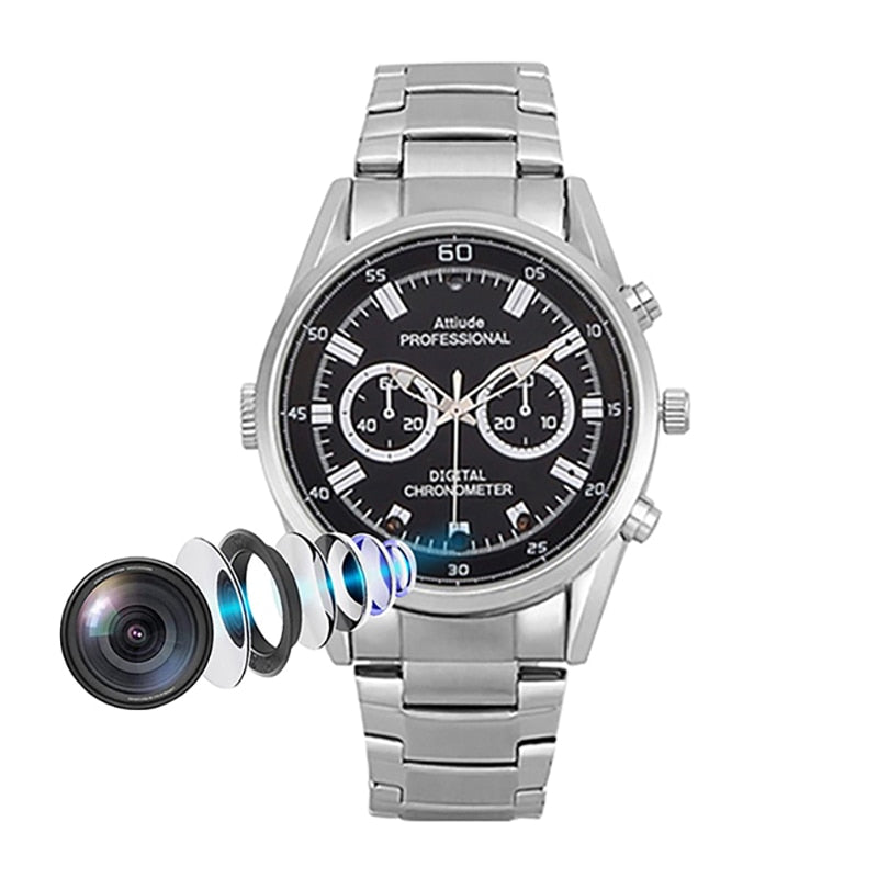 SEHOINTL Full HD 1080P Mini Camera Watch with IR NightVision Motion Detection Wireless