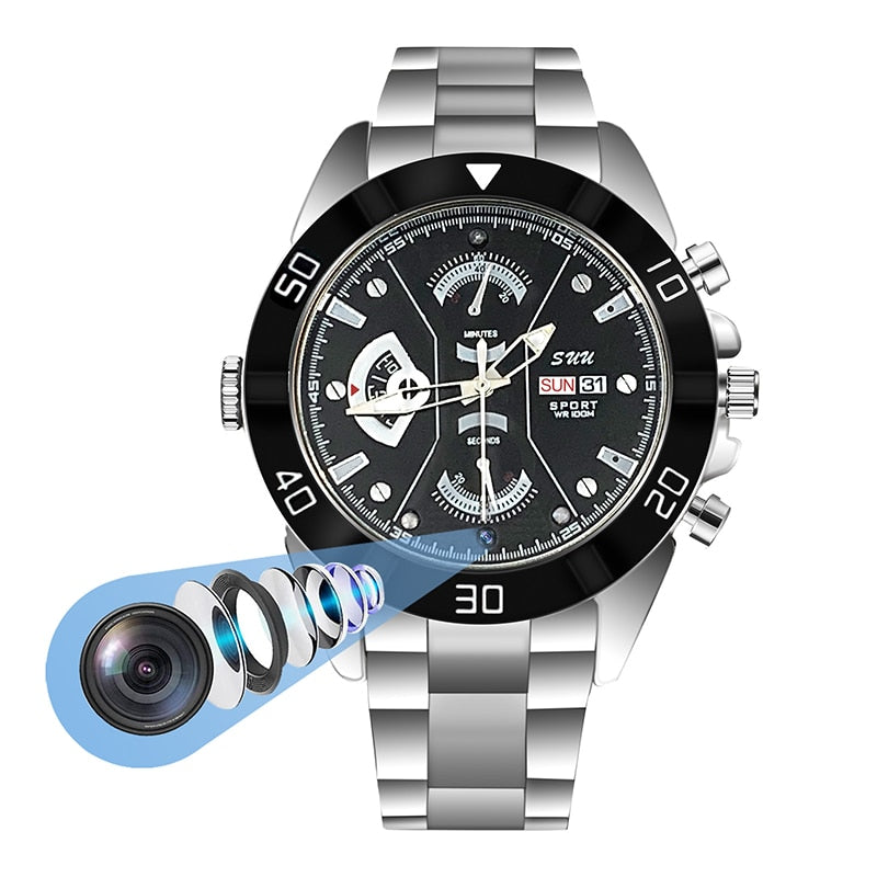 SEHOINTL Full HD 1080P Mini Camera Watch with IR NightVision Motion Detection Wireless