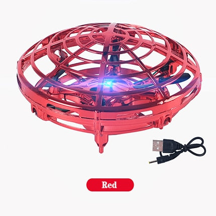 Mini UFO RC drone  Infraed Hand Sensing Induction Helicopter Model Electric Portable