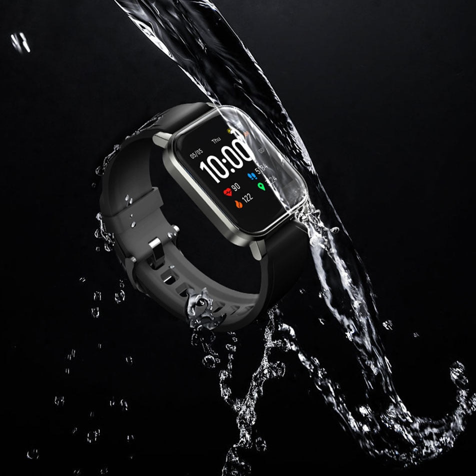 Original Haylou LS02 Smart Watch Men ,IP68 Waterproof ,12 Sport Models,Bluetooth