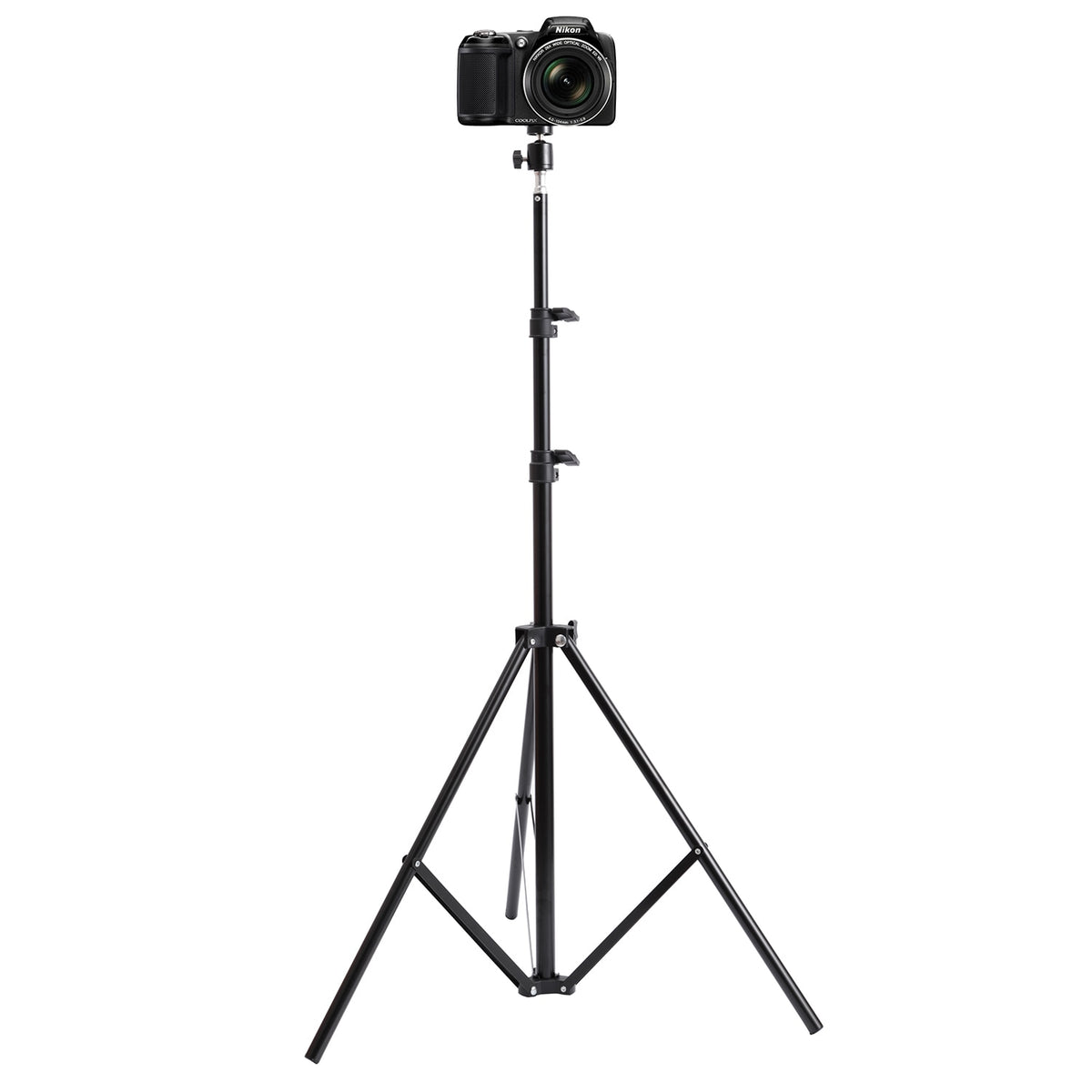 Portable 160cm 200cm Selfie Strong Photo Tripod Stand For Mobile Phone Digital Camera