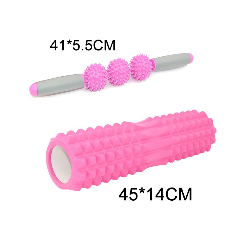 45cm*14cm Yoga column foam roller Pilates column balance bar stick relax muscle deep massage roller