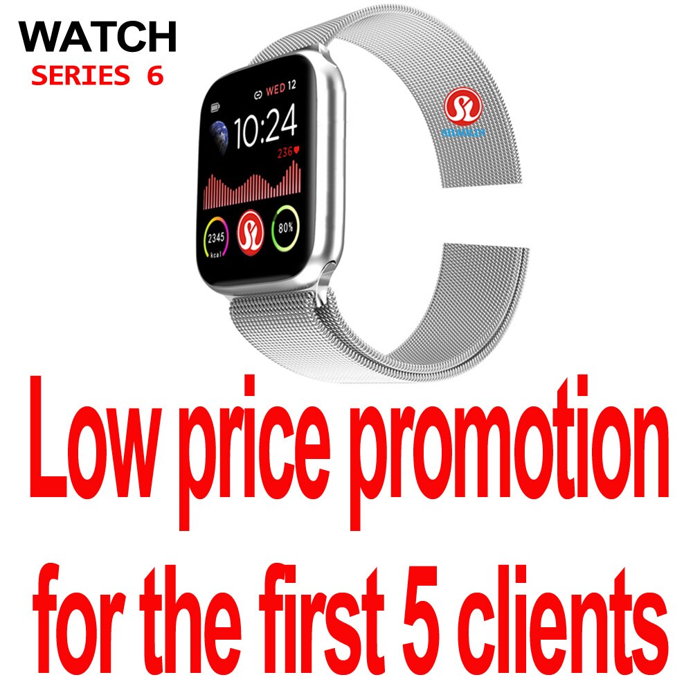 Watch 6 Bluetooth Smart Watch 44mm SmartWatch for Apple watch iOS iphone Android