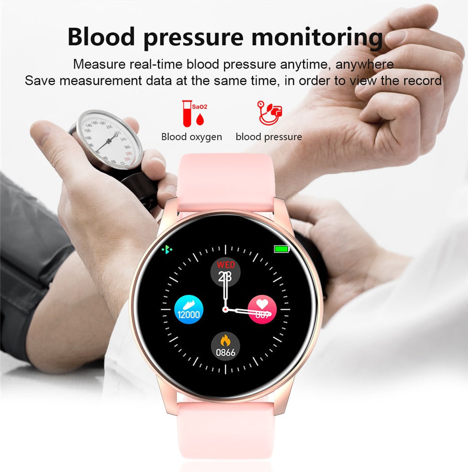 Women Smart Watch Real-time Weather Forecast Smartwatch Activity Tracker Heart Rate