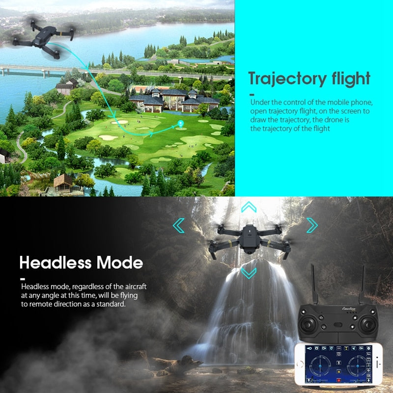 Eachine E58 WIFI FPV With Wide Angle HD 1080P/720P/480P Camera Hight Hold Mode