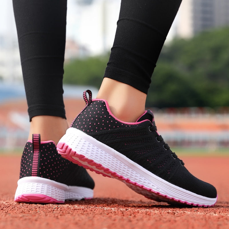 ALIUPS Feminino  Sport Shoes For Women Walking Sneakers Light Flat Tennis Woman Shoes Outdoor Gym