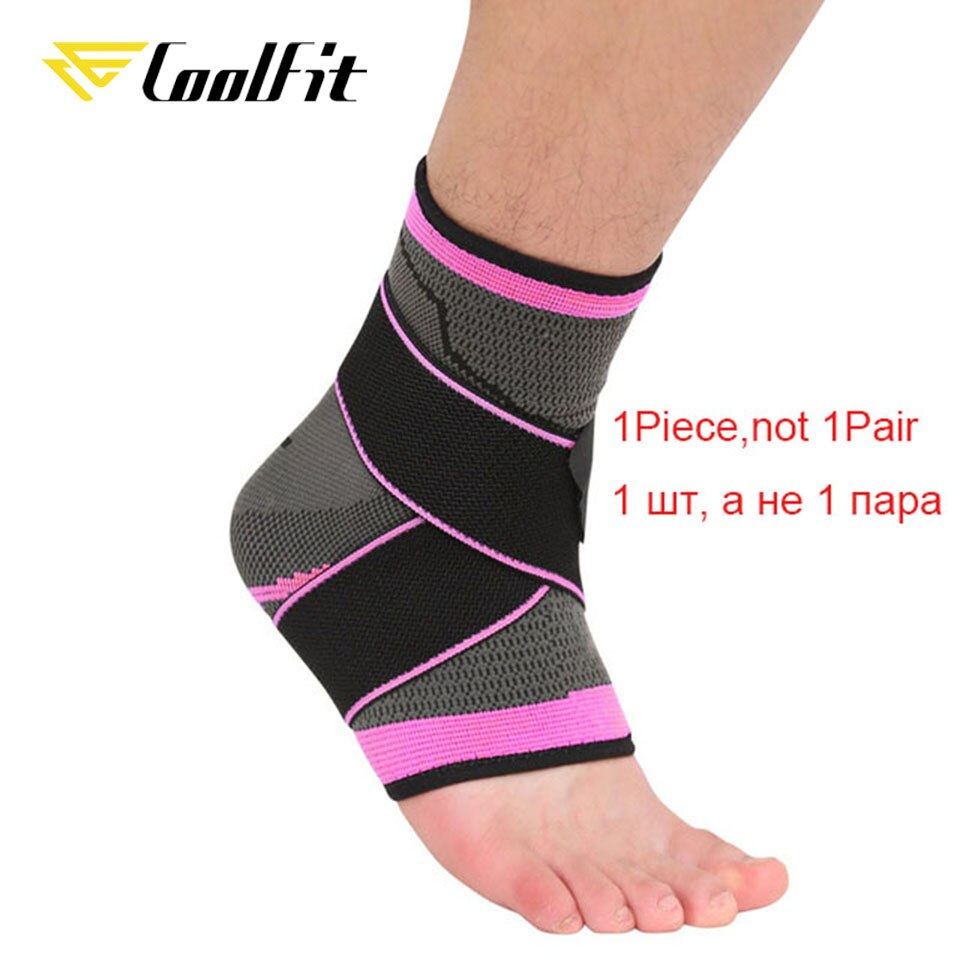 CoolFit 1PCS New Sports Ankle Brace Compression Strap Sleeves Support 3D