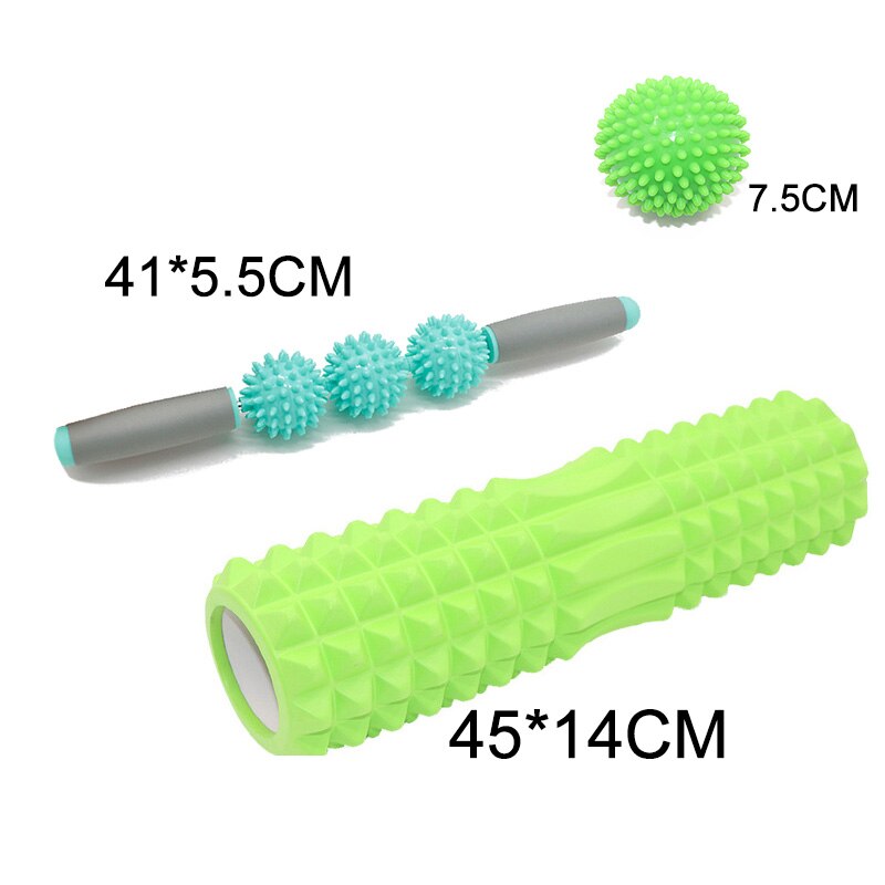 45cm*14cm Yoga column foam roller Pilates column balance bar stick relax muscle deep massage roller