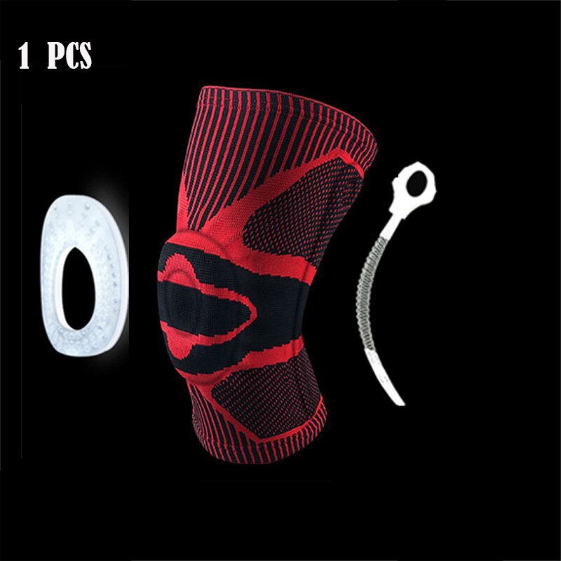 1pcs New Compression Knee Sleeve Best Knee Brace Knee Pads Support Running Crossfit