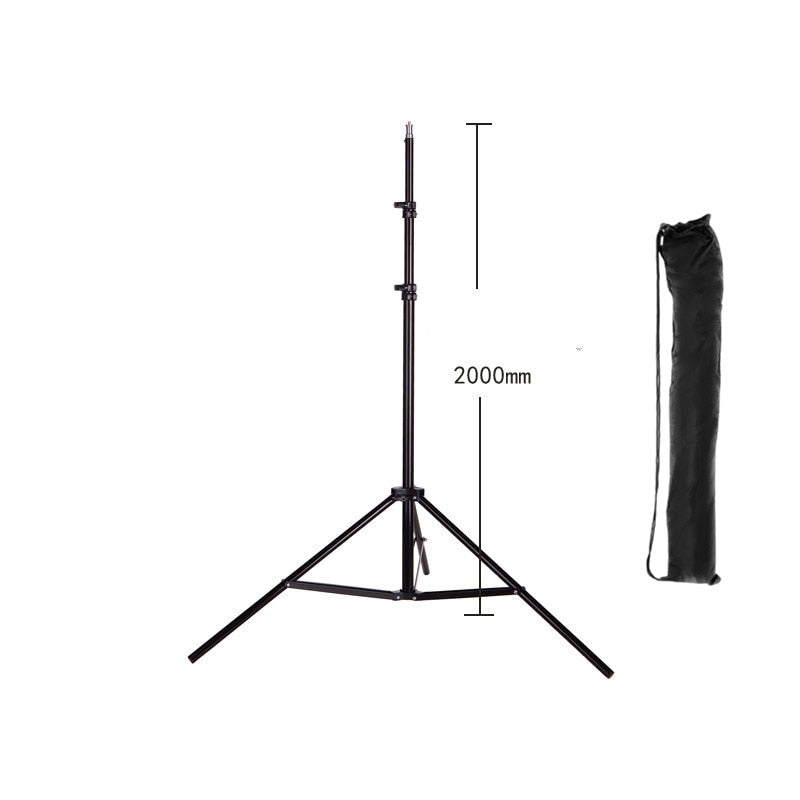 Portable 160cm 200cm Selfie Strong Photo Tripod Stand For Mobile Phone Digital Camera