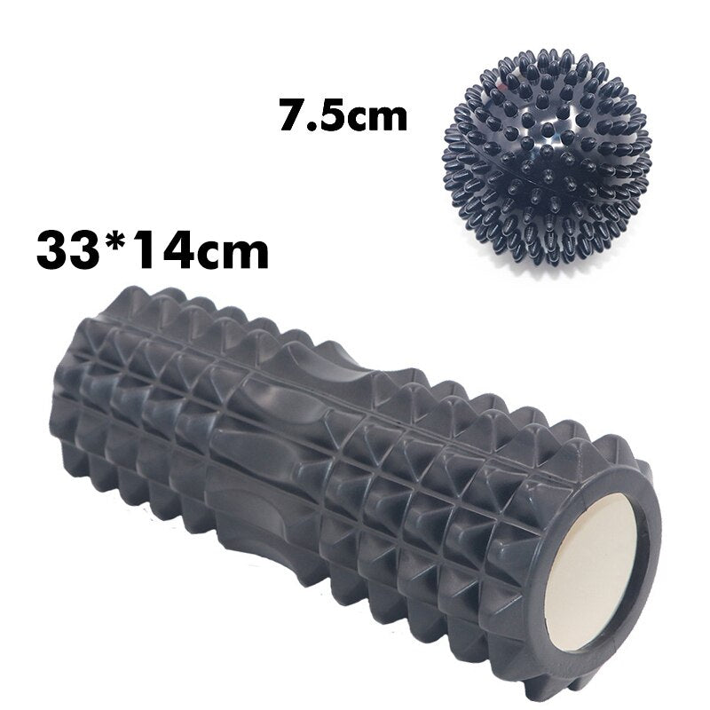 45cm*14cm Yoga column foam roller Pilates column balance bar stick relax muscle deep massage roller