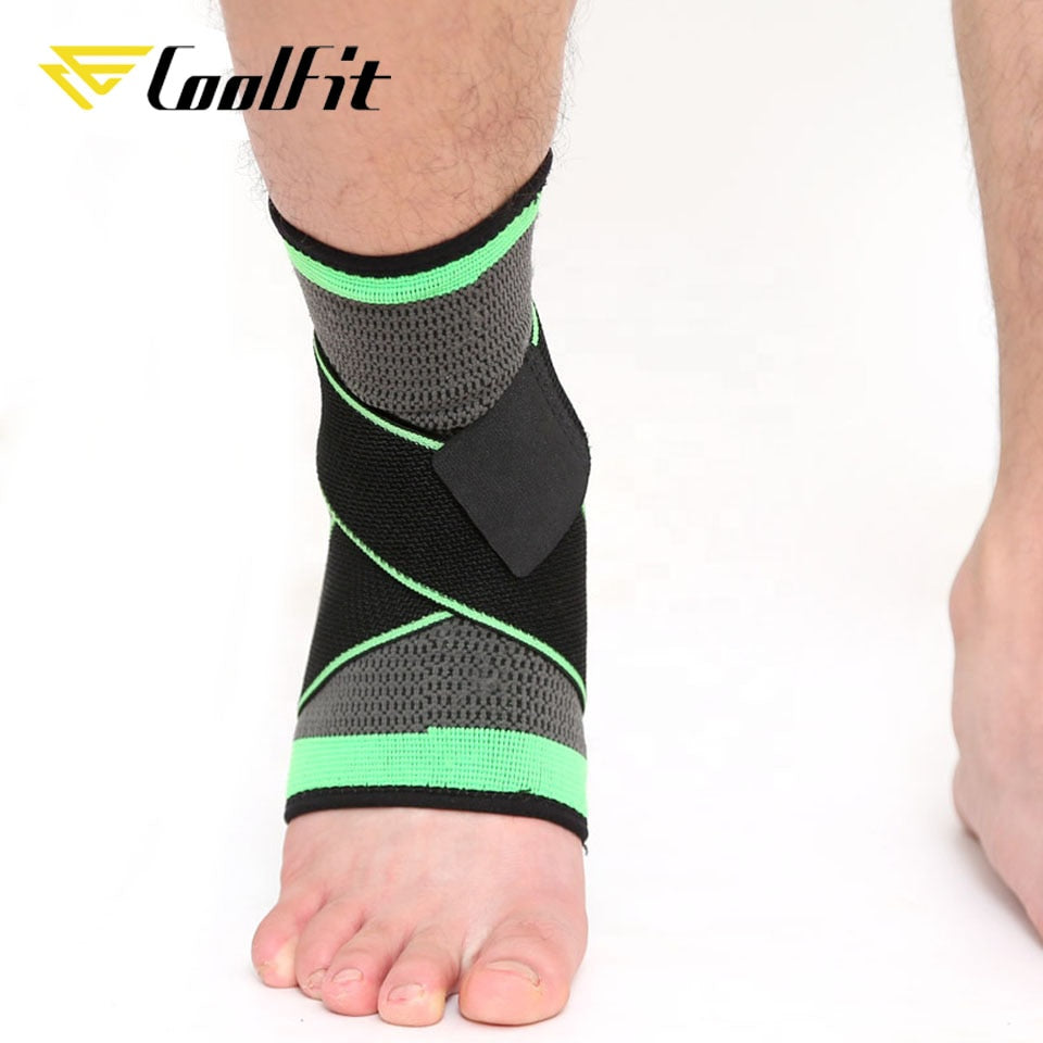 CoolFit 1PCS New Sports Ankle Brace Compression Strap Sleeves Support 3D