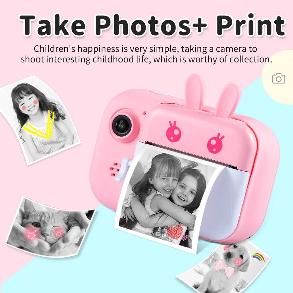 Minibear Children Camera For Kids Instant Camera Digital Video Camera For Children