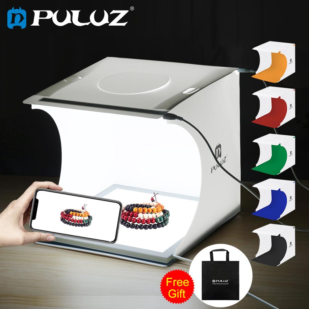 PULUZ 20 * 20CM 6 Colors Mini Folding Studio Soft LightBox Photography Background