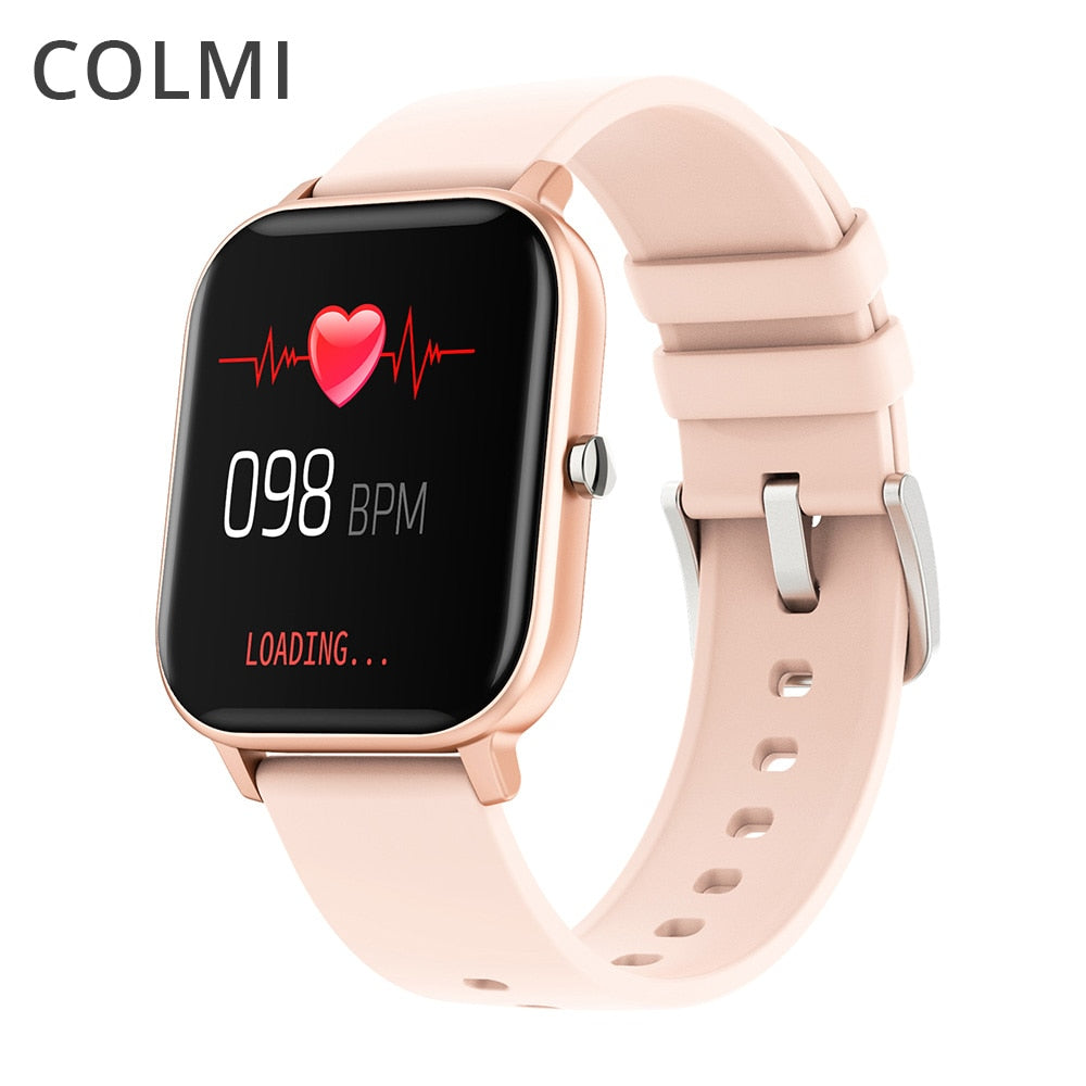 COLMI-P8 Smart Watch IPX7 Waterproof Heart Rate Monitor Multiple Sports Fitness Tracker