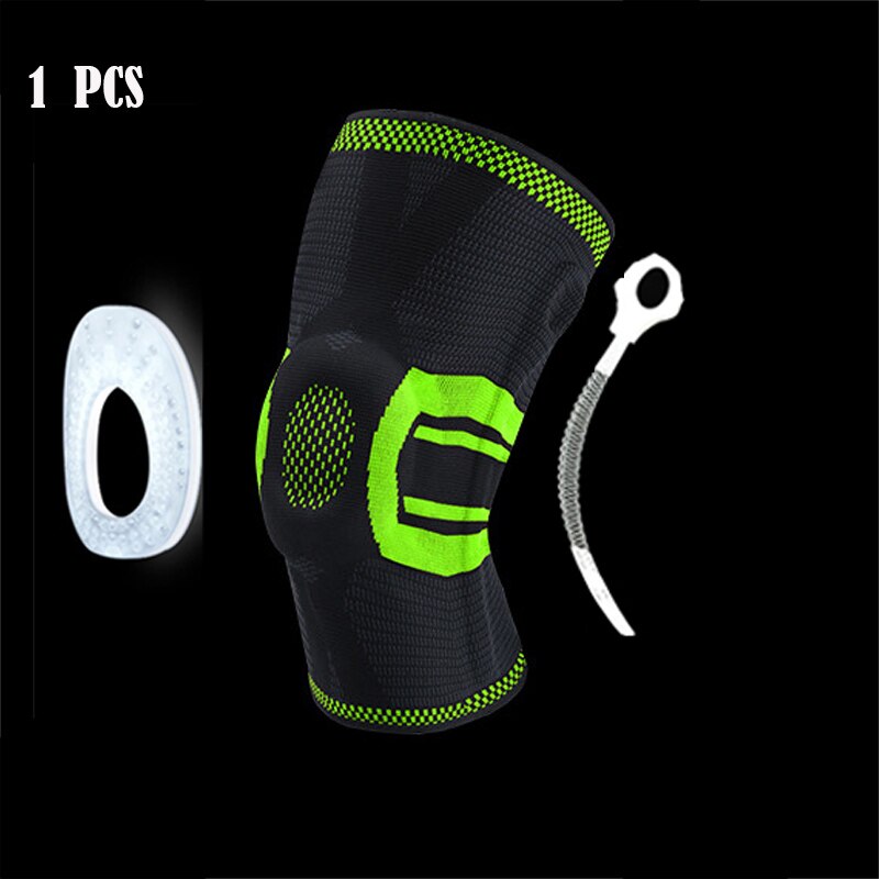 1pcs New Compression Knee Sleeve Best Knee Brace Knee Pads Support Running Crossfit